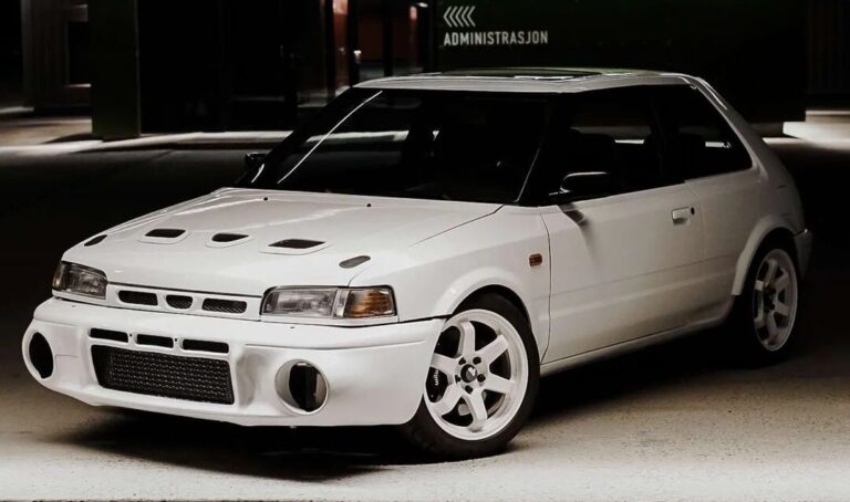 Mazda 323 GT4-R — A Road-Going Rally Car With Toyota Drivetrain