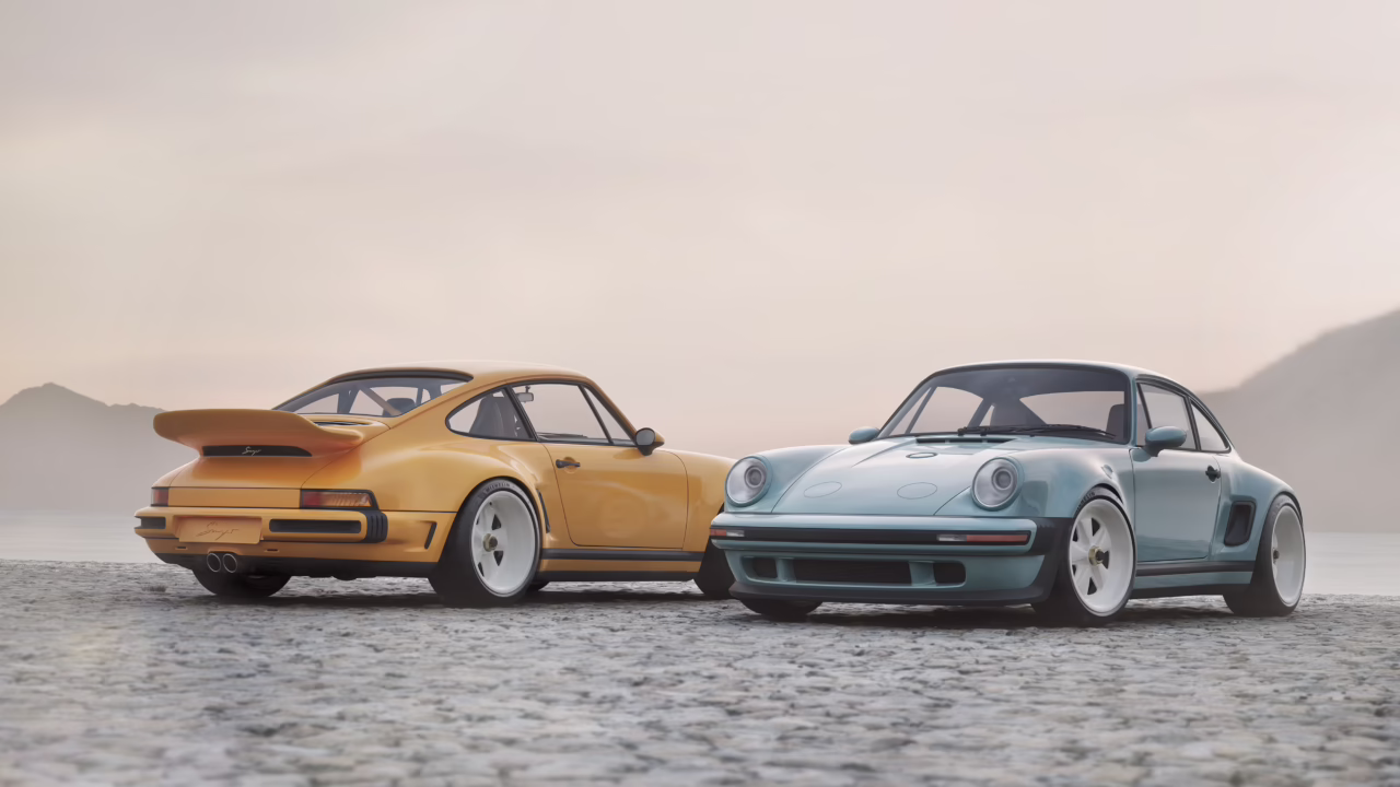 Porsches reimagined by Singer.